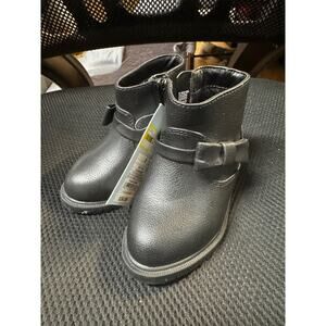 NWT Toddler Girls Cat & Jack Black Harmony Boots - Size 5